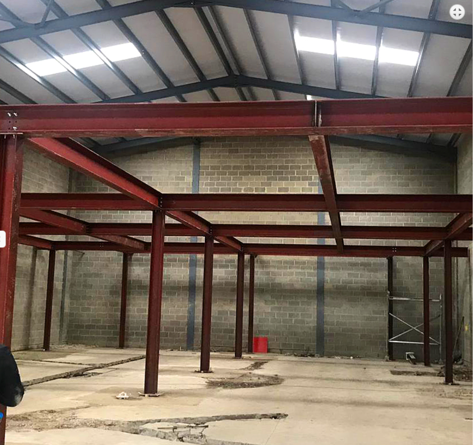 Steel erection services Surrey